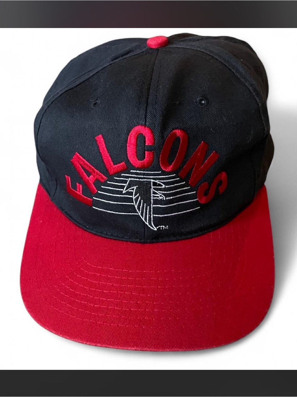 Vintage 90s Atlanta Falcons Team NFL Snapback Embroidered Logo Hat